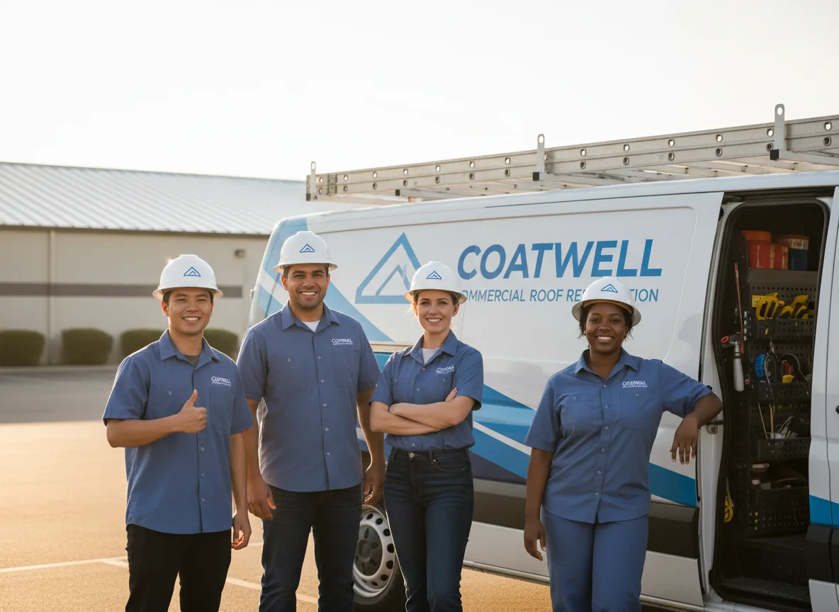 Commercial roof coating company in Elmore, MN